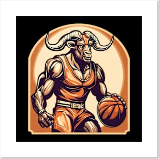 Minotaur basketball player Posters and Art